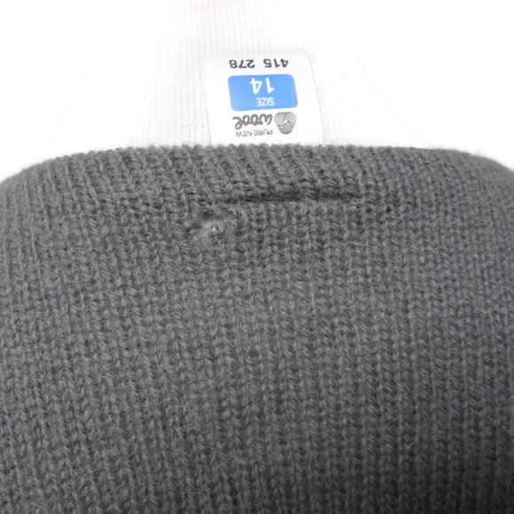 VTG 80s BHS pure new Shetland wool sweater - Picture 5 of 5